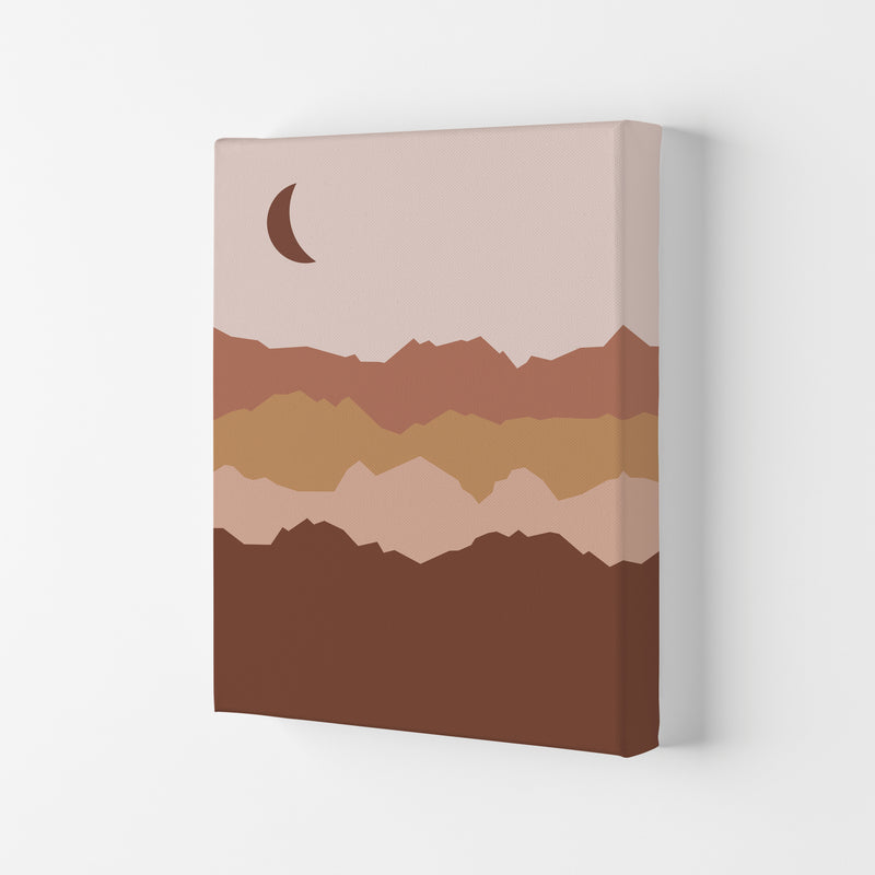 Mountain Moon Art Print by Essentially Nomadic Canvas