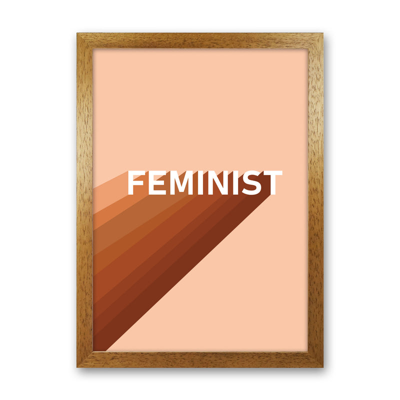 Feminist Art Print by Essentially Nomadic Oak Grain