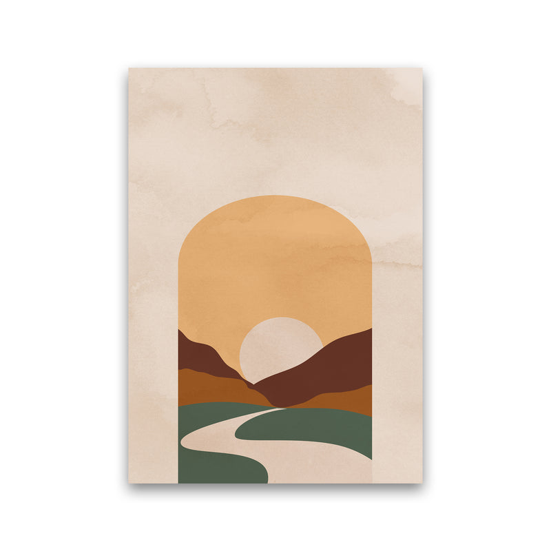 Road Sunset Art Print by Essentially Nomadic Print Only