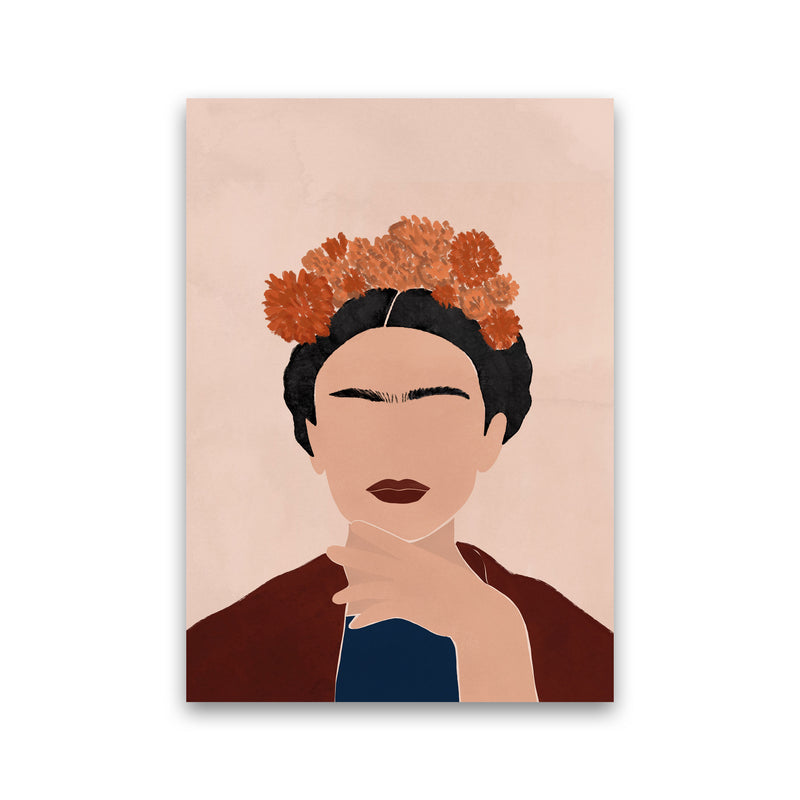 Frida Illustration Art Print by Essentially Nomadic Print Only