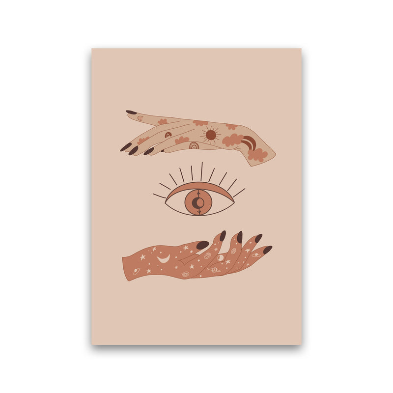 Mystical Celestial Eye Art Print by Essentially Nomadic Print Only