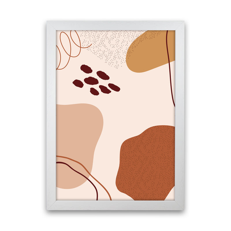 Abstract Shapes Art Print by Essentially Nomadic White Grain