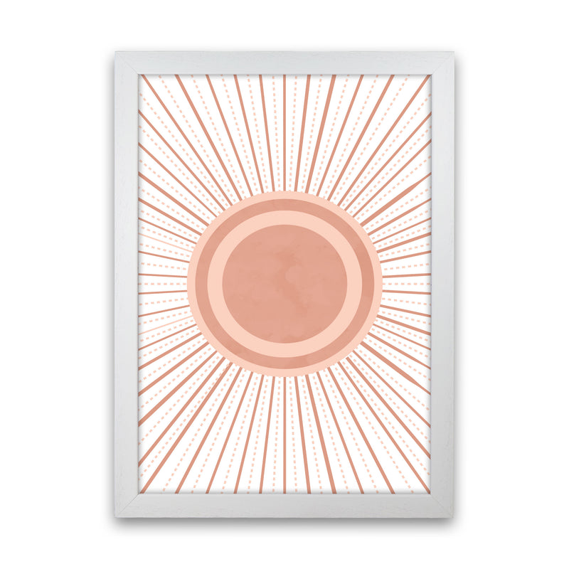 Boho Sun Art Print by Essentially Nomadic White Grain