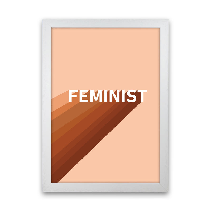 Feminist Art Print by Essentially Nomadic White Grain