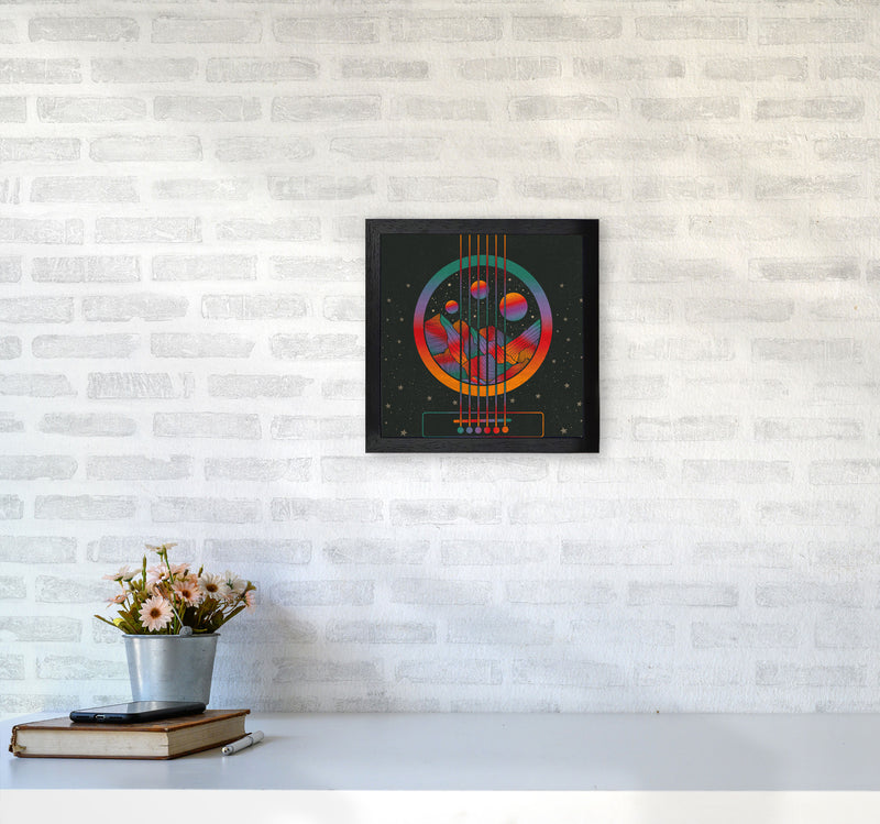 Music Transports My Soul Art Print by Inktally3030 White Frame