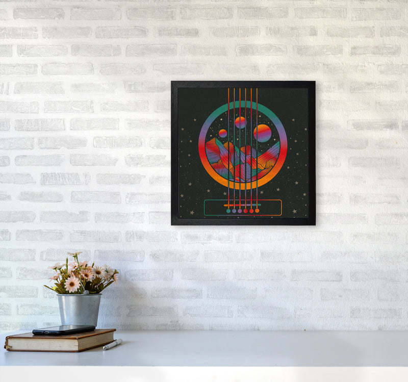 Music Transports My Soul Art Print by Inktally4040 White Frame