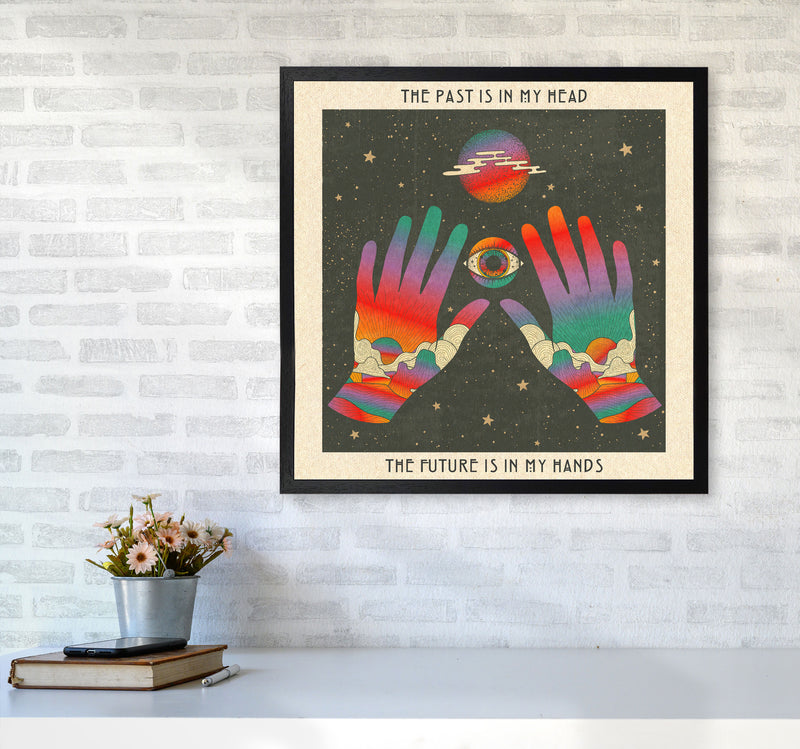 My Hands Final For Print Art Print by Inktally6060 White Frame