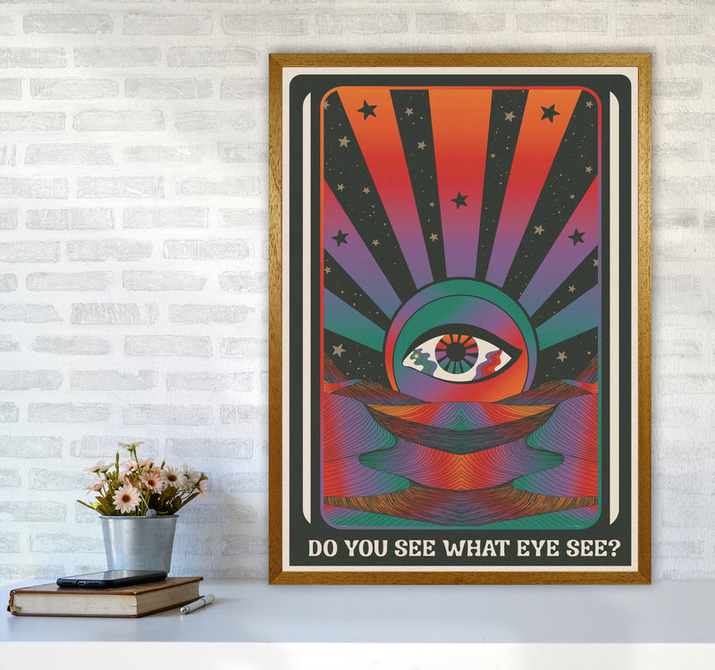 Do You See What Eye See For Print Art Print by Inktally A1 Print Only