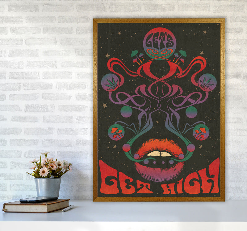 Get High Final Art Print by Inktally A1 Print Only
