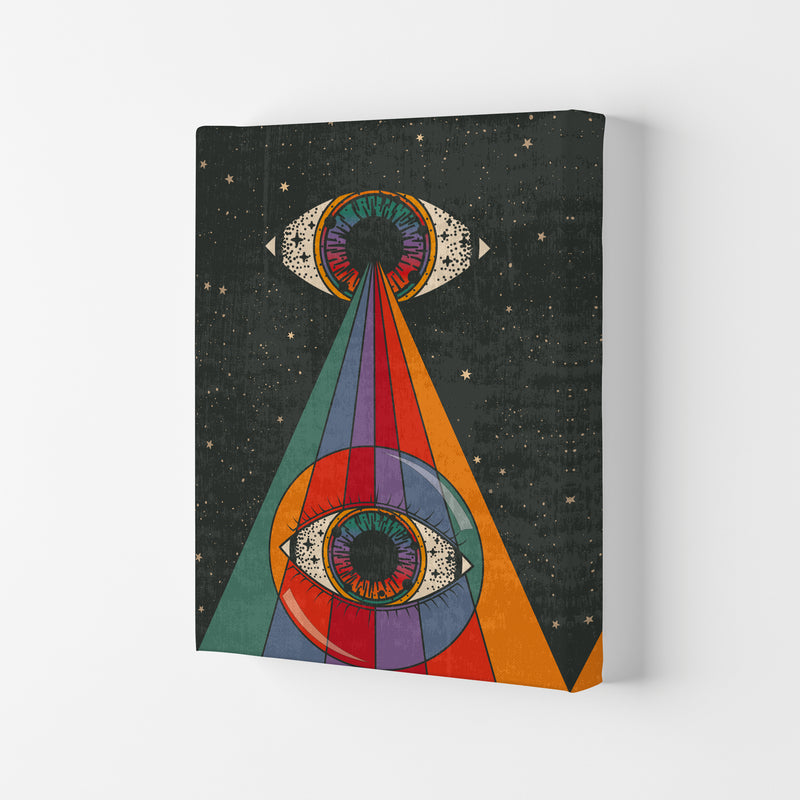 Mystic Eye - Text- A3 Art Print by Inktally Canvas