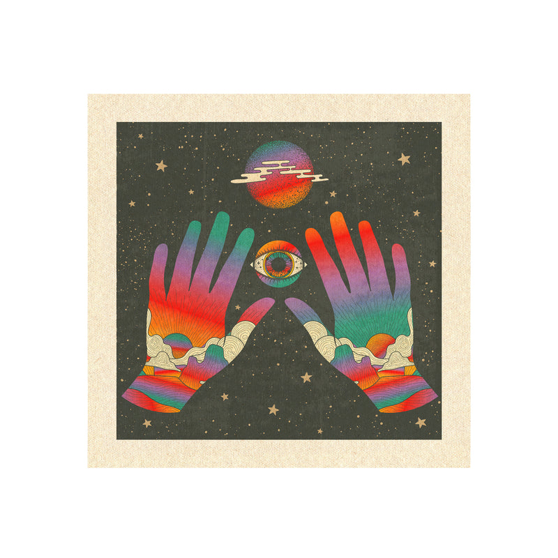 Hands Art Print by Inktally Print Only