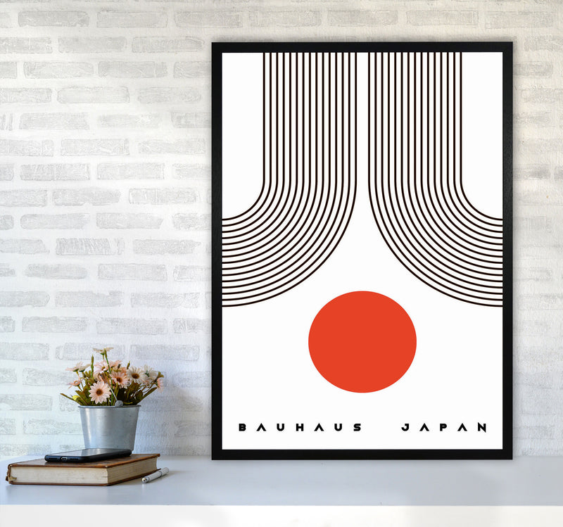 Bauhaus Japan Art Print by Jason Stanley A1 White Frame