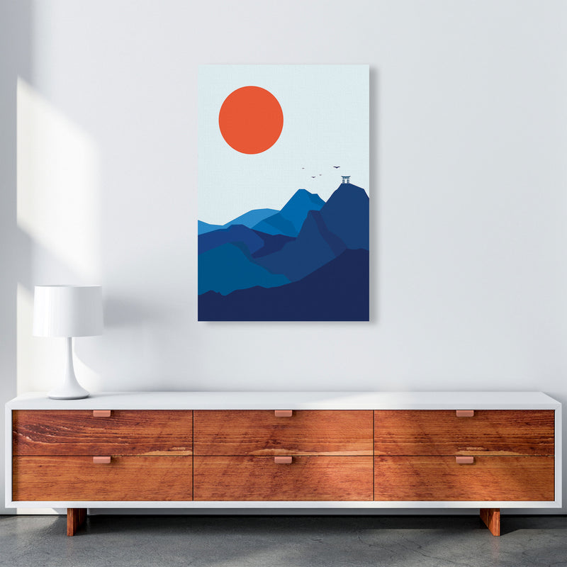 Japanese Mountain Sunrise Art Print by Jason Stanley A1 Canvas