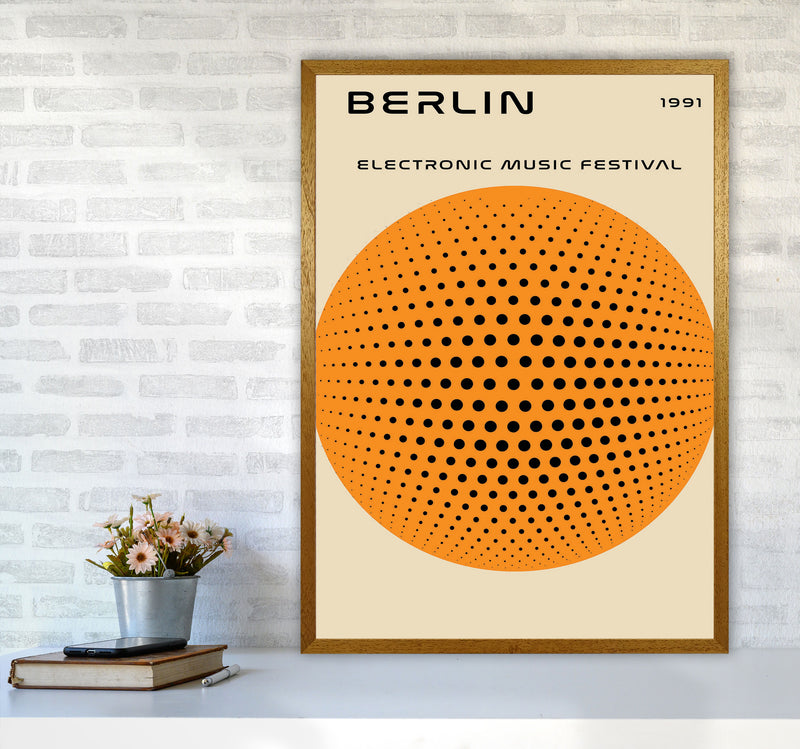 Berlin Electronic Music Festival Art Print by Jason Stanley A1 Print Only