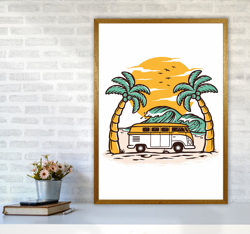 Between Two Palms Art Print by Jason Stanley A1 Print Only