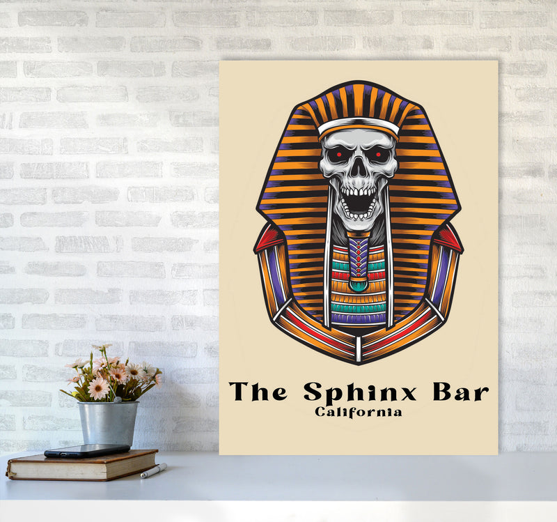See You At The Sphinx Art Print by Jason Stanley A1 Black Frame