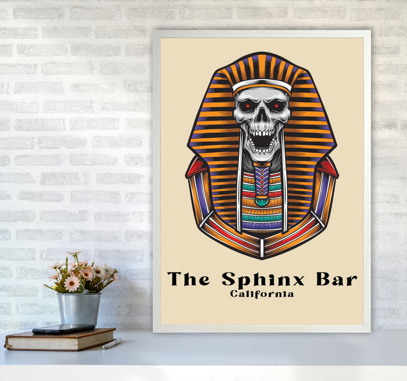 See You At The Sphinx Art Print by Jason Stanley A1 Oak Frame
