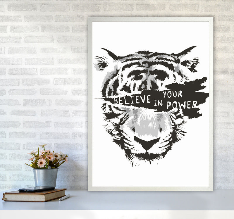 Believe In Your Power Art Print by Jason Stanley A1 Oak Frame