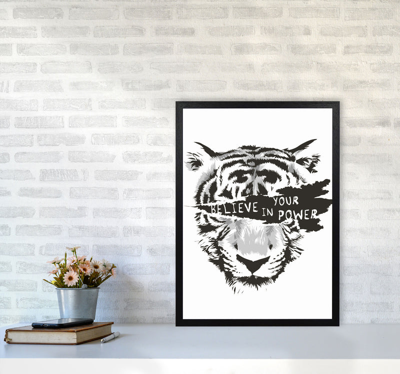 Believe In Your Power Art Print by Jason Stanley A2 White Frame