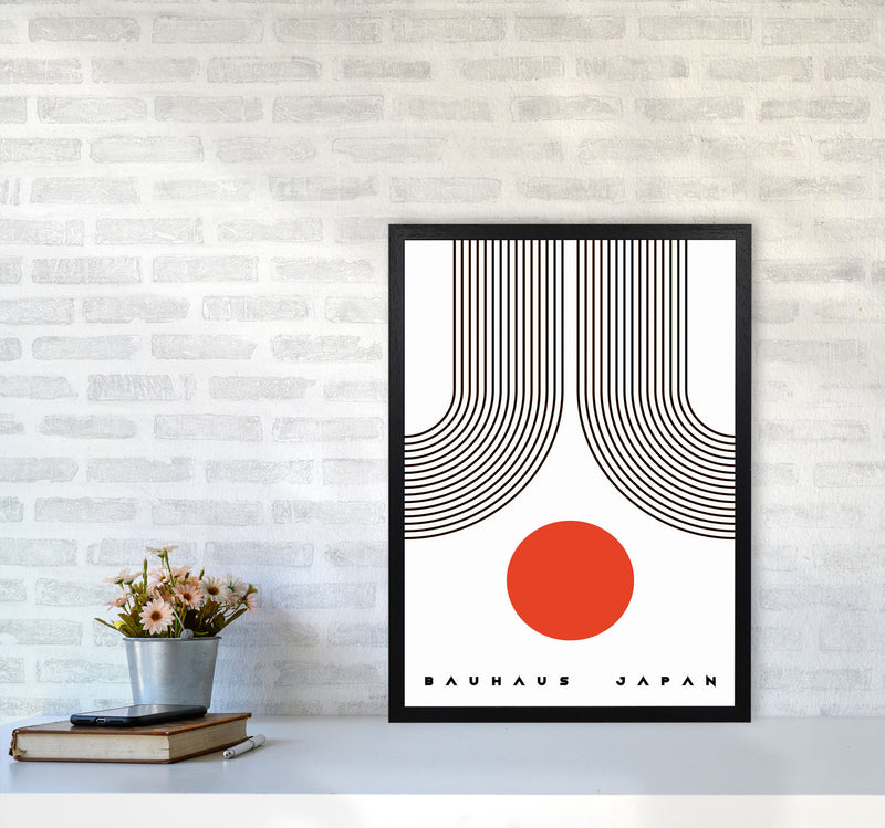 Bauhaus Japan Art Print by Jason Stanley A2 White Frame