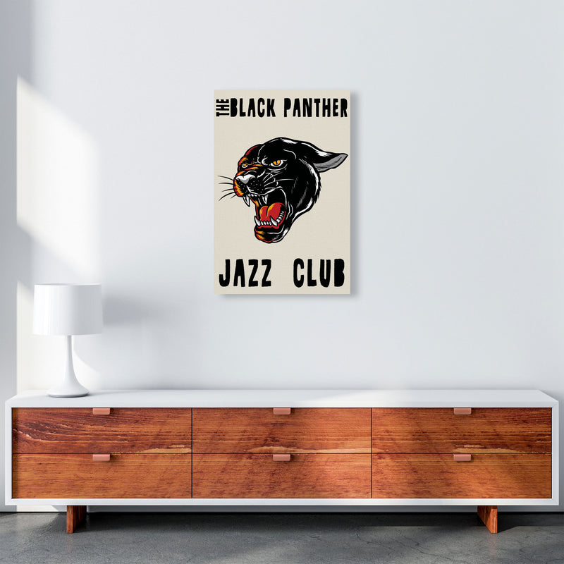 Black Panther Jazz Club II Art Print by Jason Stanley A2 Canvas