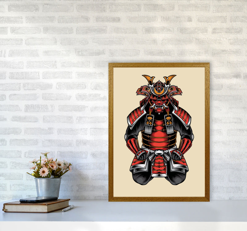 Japanese Samurai Art Print by Jason Stanley A2 Print Only