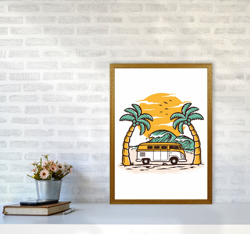 Between Two Palms Art Print by Jason Stanley A2 Print Only