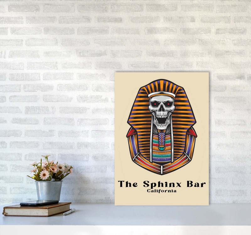 See You At The Sphinx Art Print by Jason Stanley A2 Black Frame
