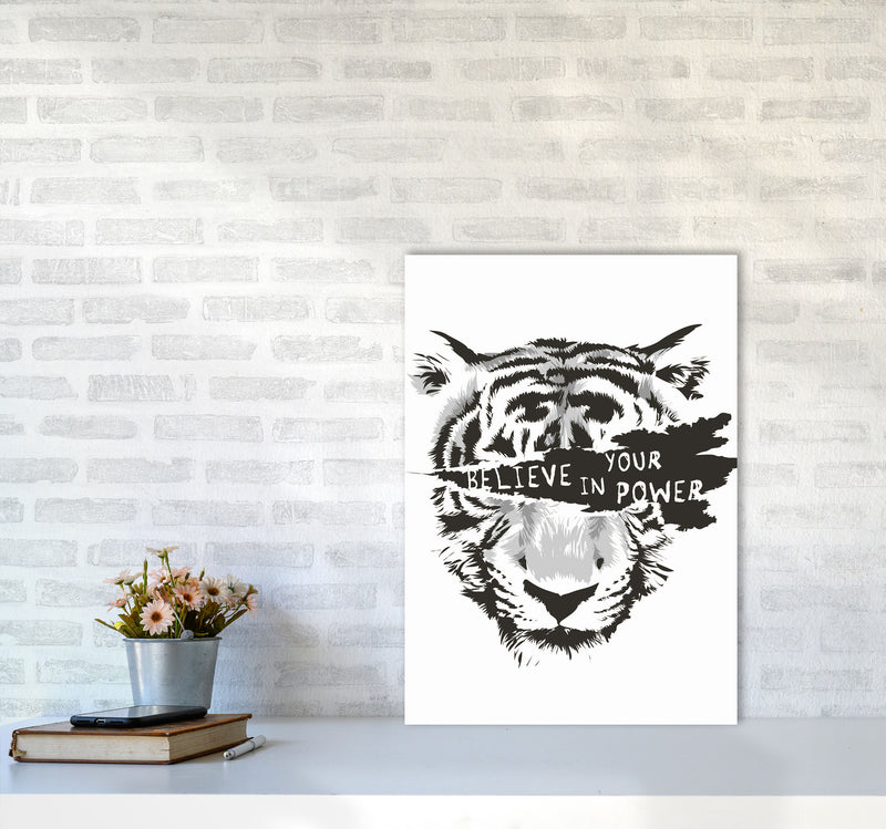 Believe In Your Power Art Print by Jason Stanley A2 Black Frame