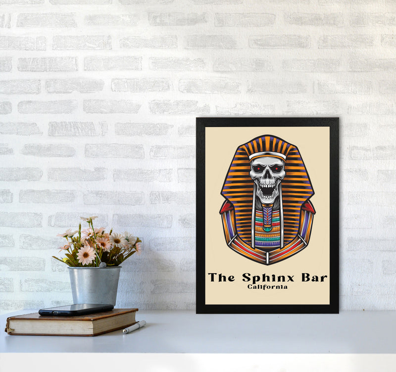 See You At The Sphinx Art Print by Jason Stanley A3 White Frame