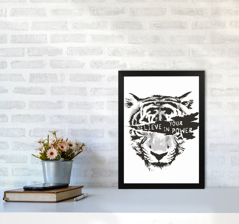 Believe In Your Power Art Print by Jason Stanley A3 White Frame