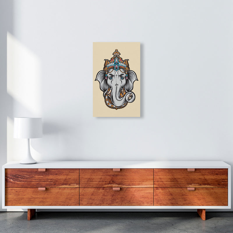 Ask Lord Ganesha Art Print by Jason Stanley A3 Canvas