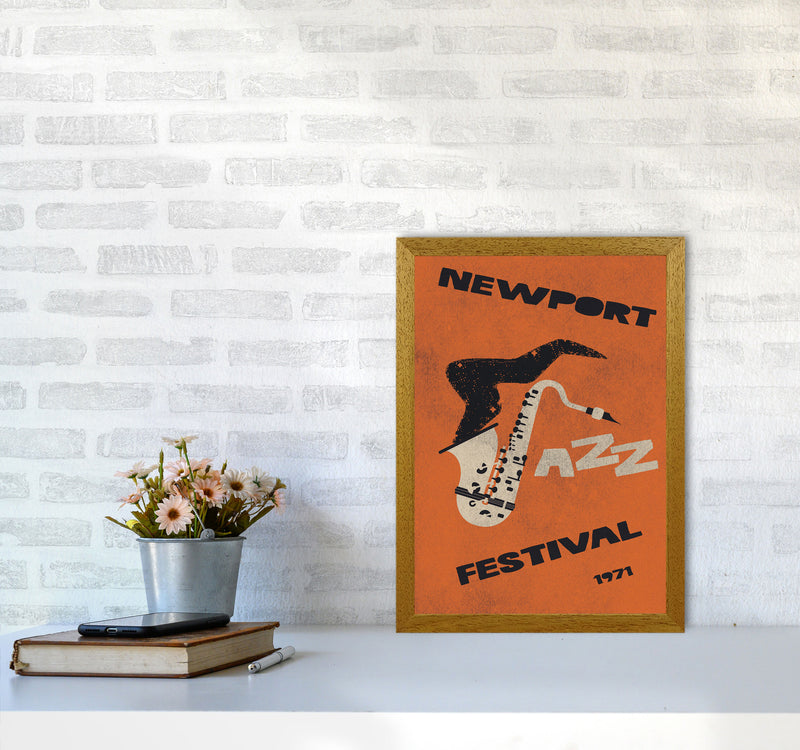 Newport Jazz Festival Art Print by Jason Stanley A3 Print Only