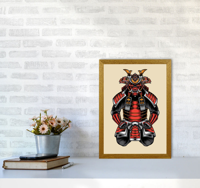 Japanese Samurai Art Print by Jason Stanley A3 Print Only