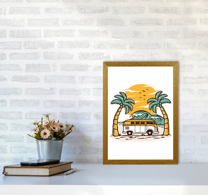 Between Two Palms Art Print by Jason Stanley A3 Print Only