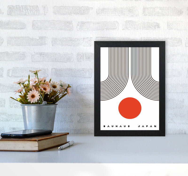 Bauhaus Japan Art Print by Jason Stanley A4 White Frame