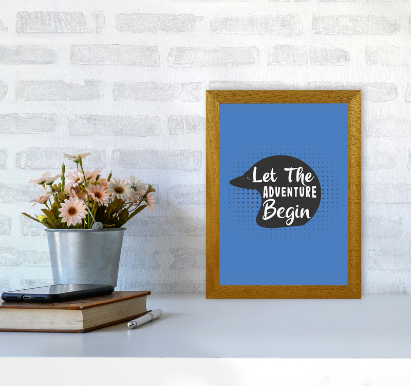 Let The Adventure Begin Art Print by Jason Stanley A4 Print Only