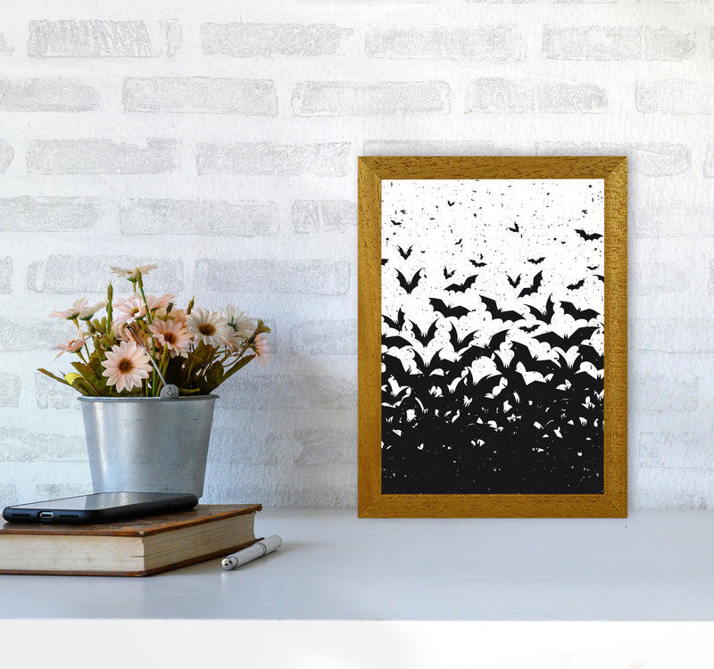 Look At All These Bats Art Print by Jason Stanley A4 Print Only