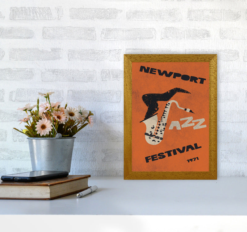 Newport Jazz Festival Art Print by Jason Stanley A4 Print Only