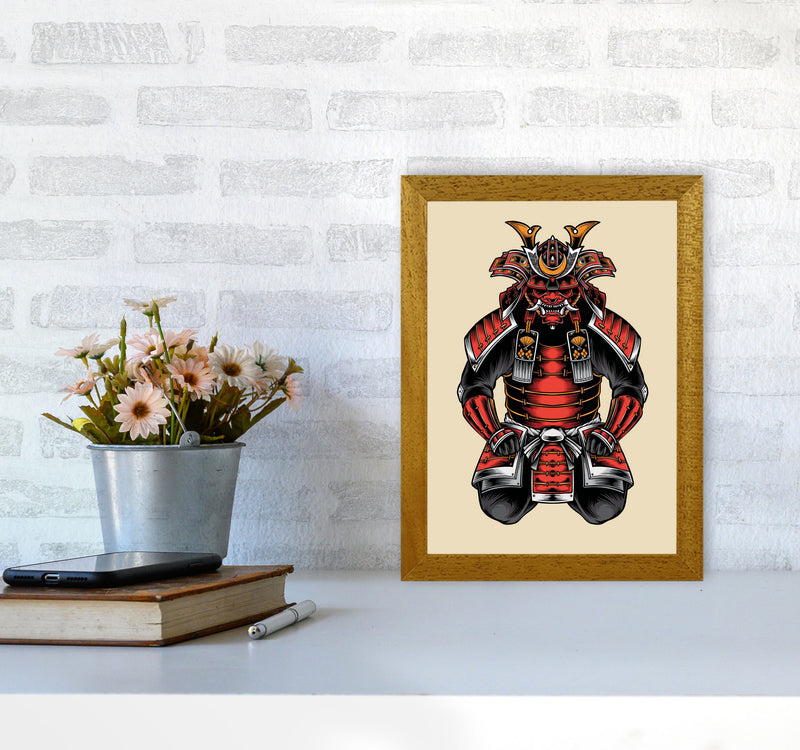 Japanese Samurai Art Print by Jason Stanley A4 Print Only