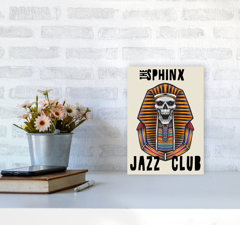 The Sphinx Jazz Club Art Print by Jason Stanley A4 Black Frame
