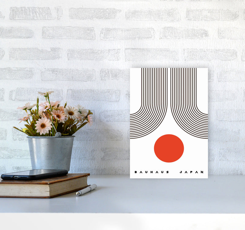 Bauhaus Japan Art Print by Jason Stanley A4 Black Frame