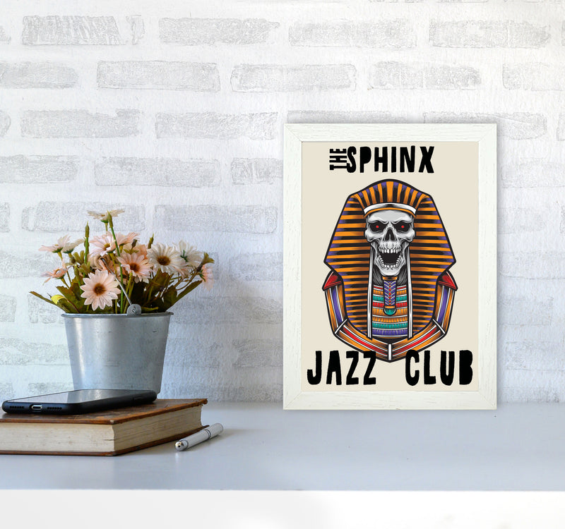 The Sphinx Jazz Club Art Print by Jason Stanley A4 Oak Frame