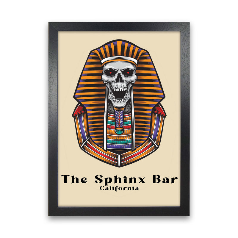 See You At The Sphinx Art Print by Jason Stanley Black Grain