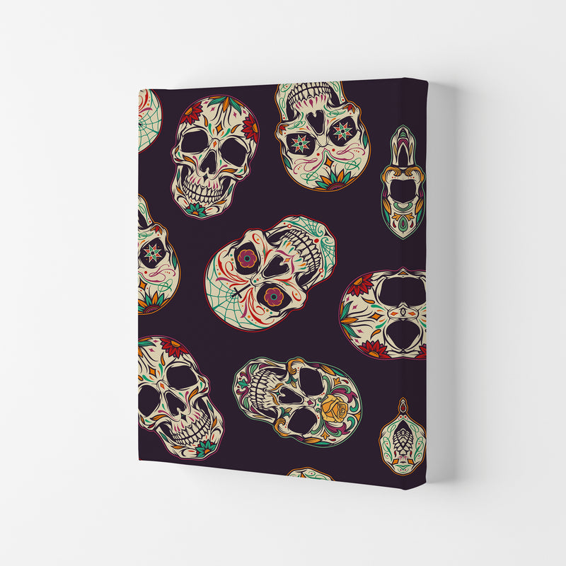 Day Of The Dead Skulls Art Print by Jason Stanley Canvas