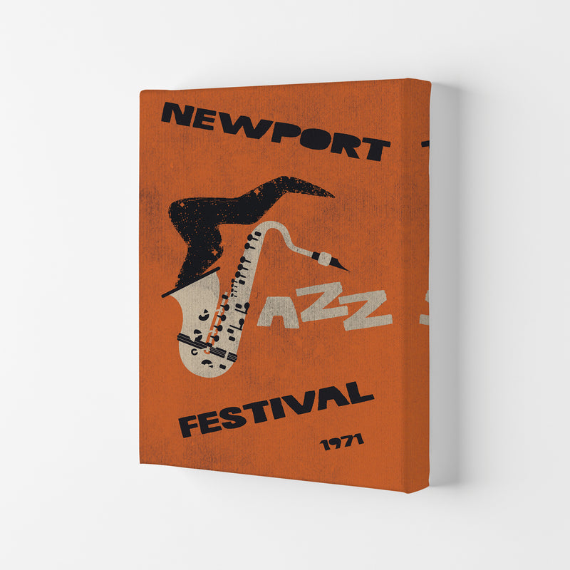 Newport Jazz Festival Art Print by Jason Stanley Canvas