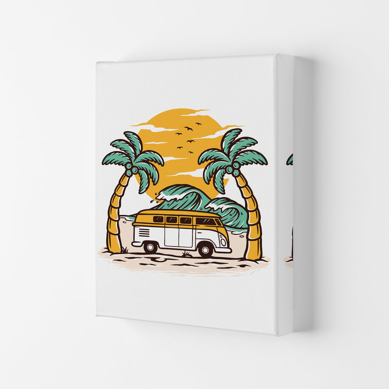 Between Two Palms Art Print by Jason Stanley Canvas