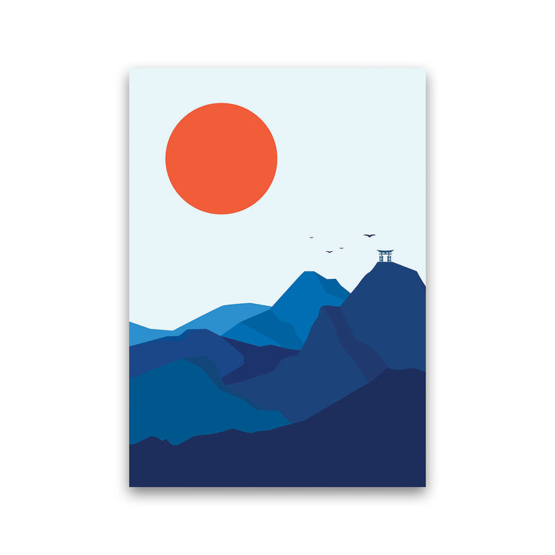 Japanese Mountain Sunrise Art Print by Jason Stanley Print Only