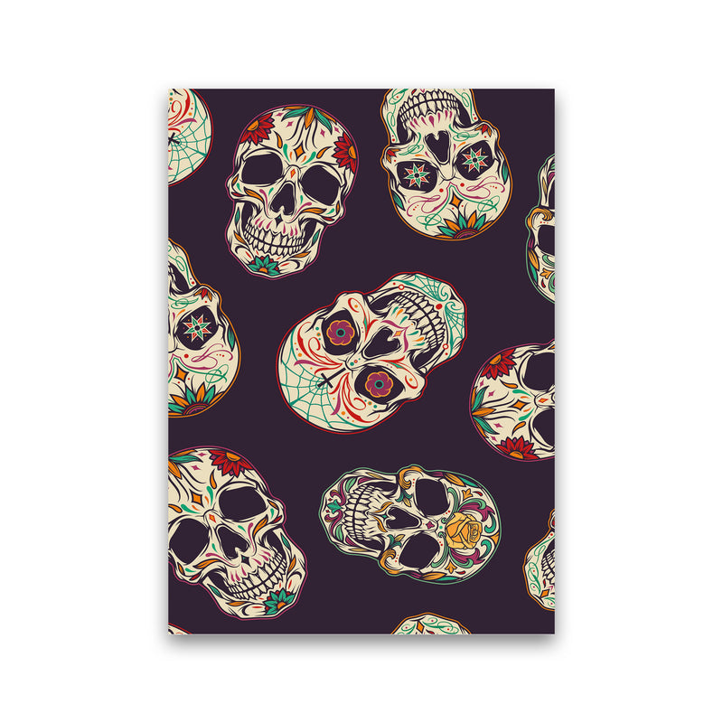 Day Of The Dead Skulls Art Print by Jason Stanley Print Only