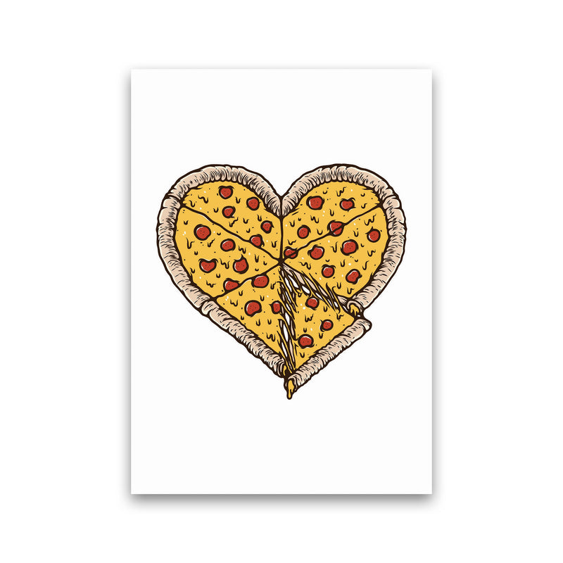 I Love Pizza Art Print by Jason Stanley Print Only
